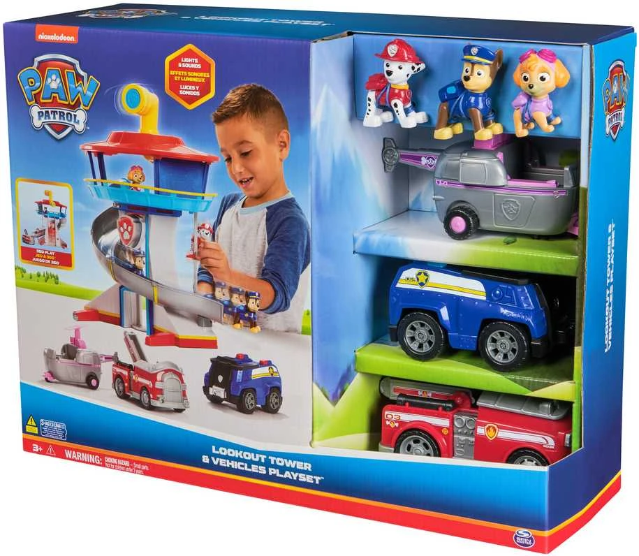 Spin Master PAW PATROL žaidimų rinkinys Lookout Tower, 6070237