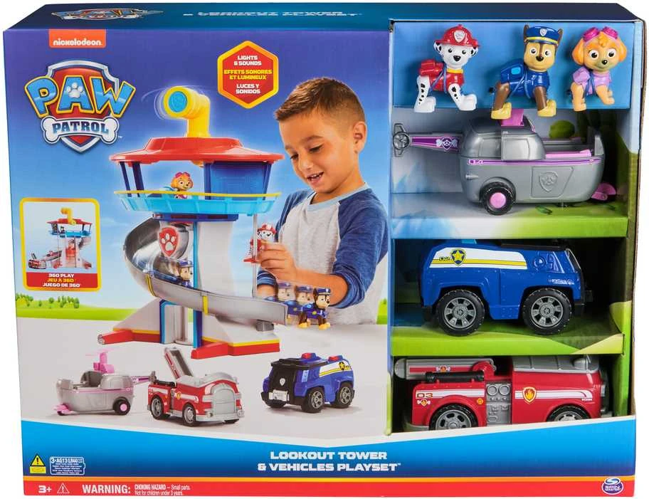 Spin Master PAW PATROL žaidimų rinkinys Lookout Tower, 6070237