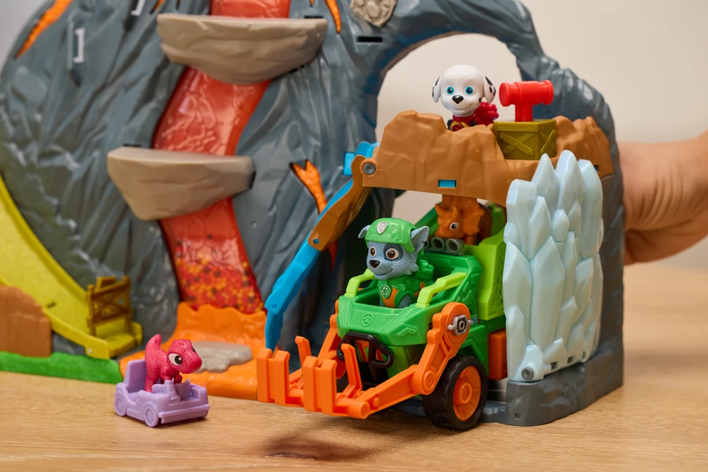 Clementoni Spin Master PAW PATROL žaidimų rinkinys Super Lava Blast, 6076336