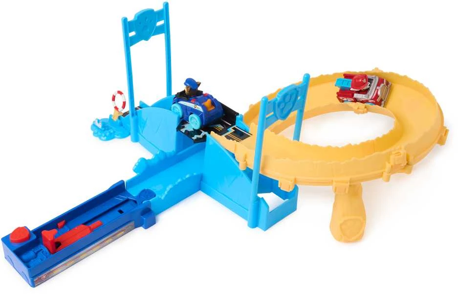 Spin Master PAW PATROL žaidimų rinkinys Pup Squad Track And Racers, 6073299