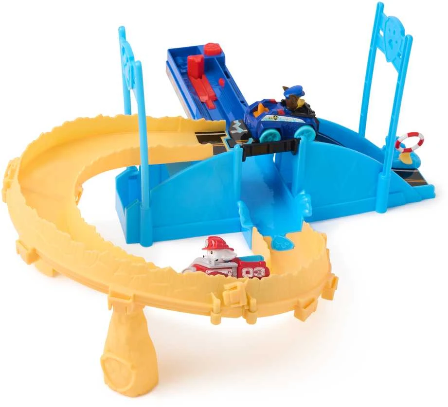 Spin Master PAW PATROL žaidimų rinkinys Pup Squad Track And Racers, 6073299