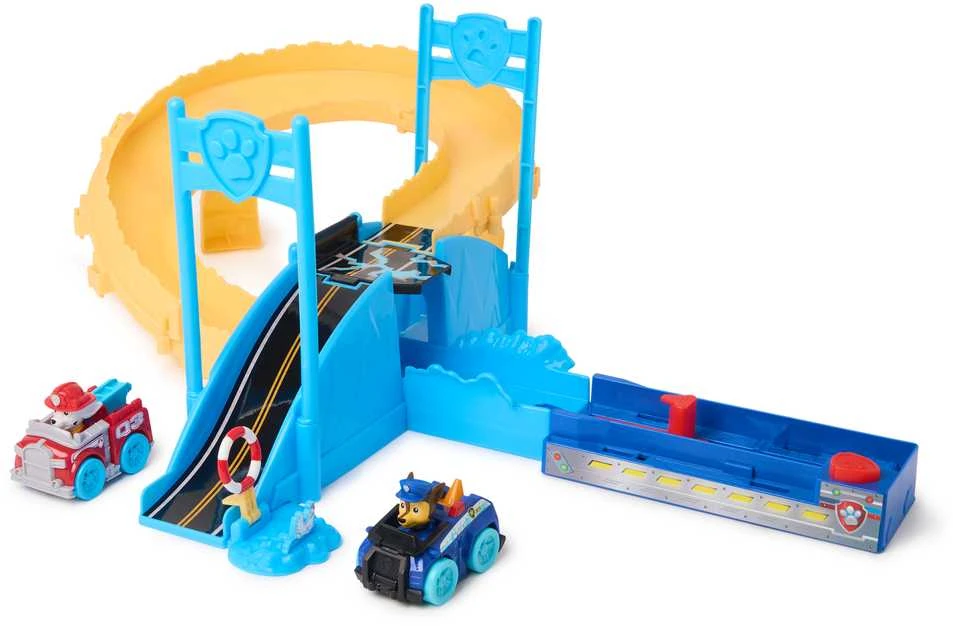 Spin Master PAW PATROL žaidimų rinkinys Pup Squad Track And Racers, 6073299