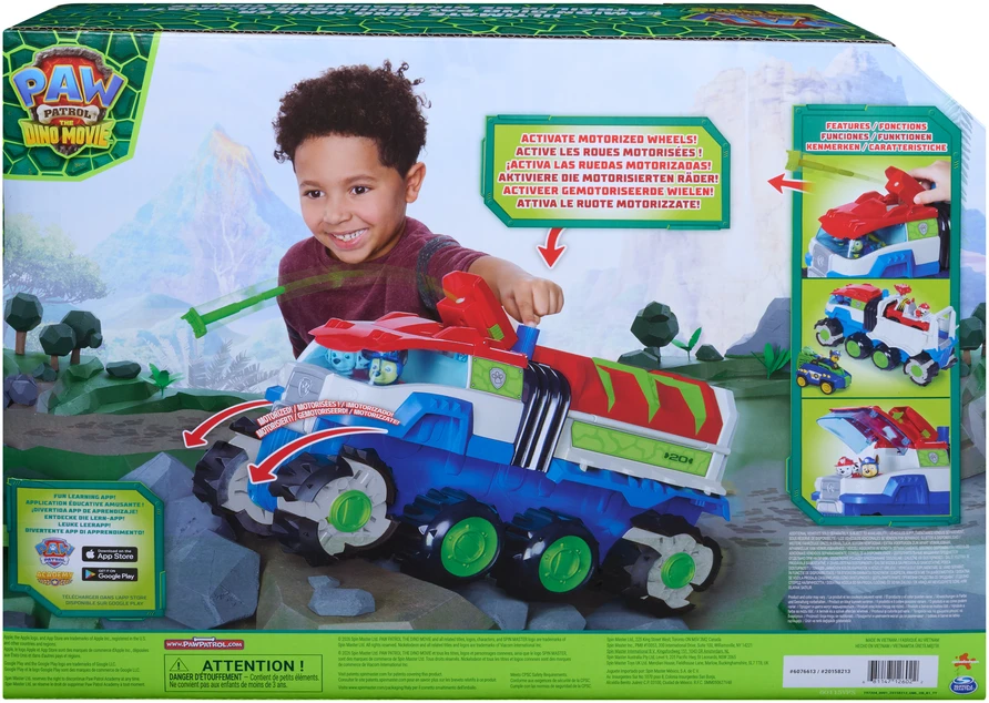 Spin Master PAW PATROL žaidimų rinkinys Ultimate Dino Hauler, 6076613