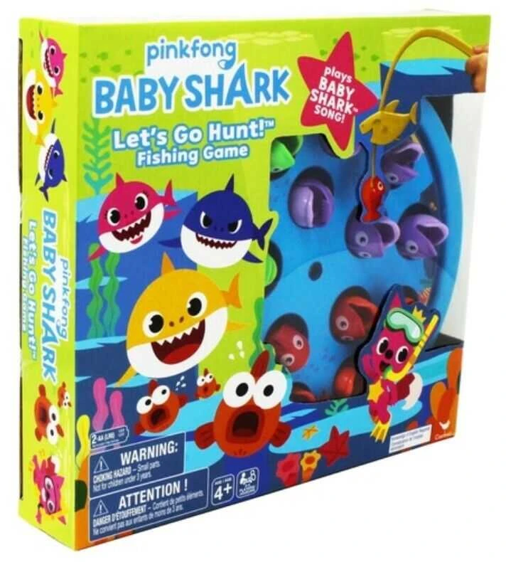 Spin Master SPINMASTER GAMES žaidimas Baby Shark Fishing, 6054916