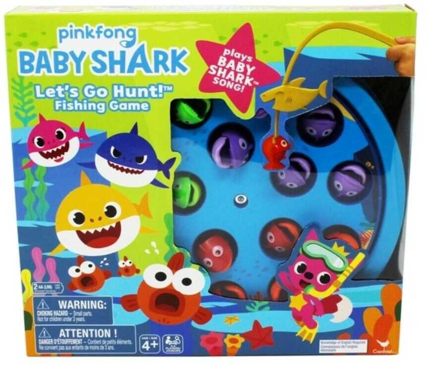 Spin Master SPINMASTER GAMES žaidimas Baby Shark Fishing, 6054916