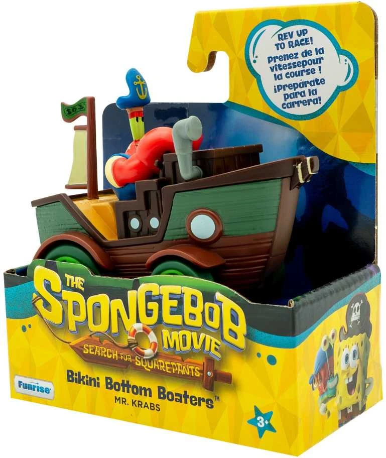 SPONGEBOB transporto priemonė su figūrėle, asort., 73111