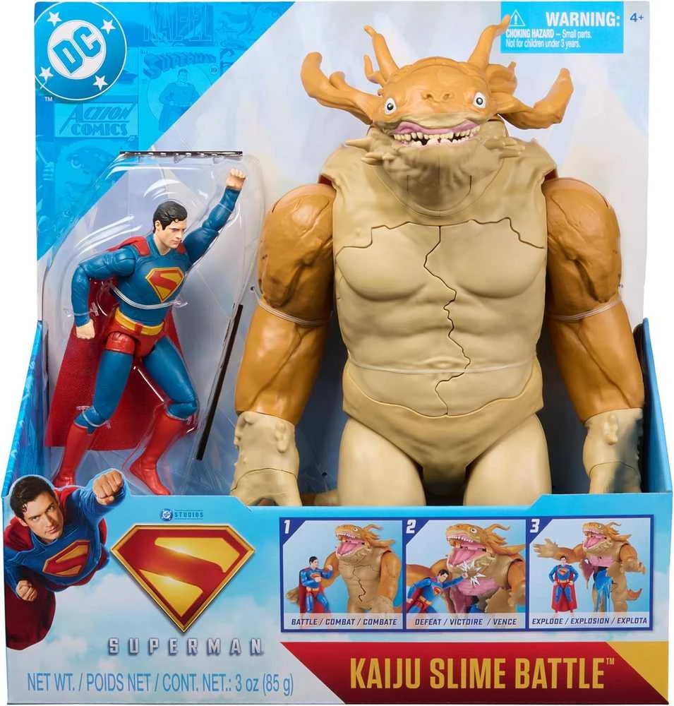 SUPERMAN figūrėlių rinkinys Kaiju Battle Pack, 6073195