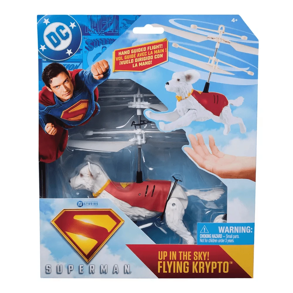 Spin Master SUPERMAN sklandanti figūrėlė Handheld Flying Krypto, 6073191