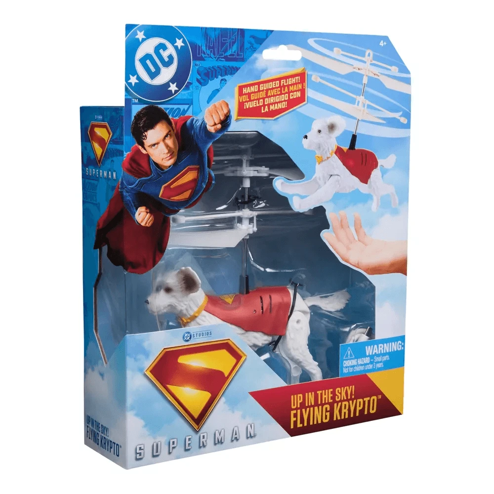 Spin Master SUPERMAN sklandanti figūrėlė Handheld Flying Krypto, 6073191
