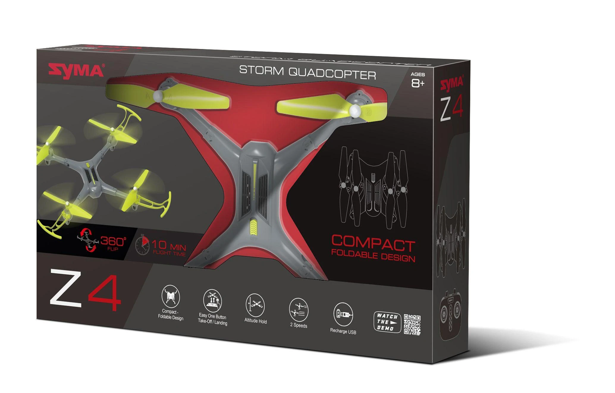 SYMA dronas R/C Storm Quadcopter, Z4