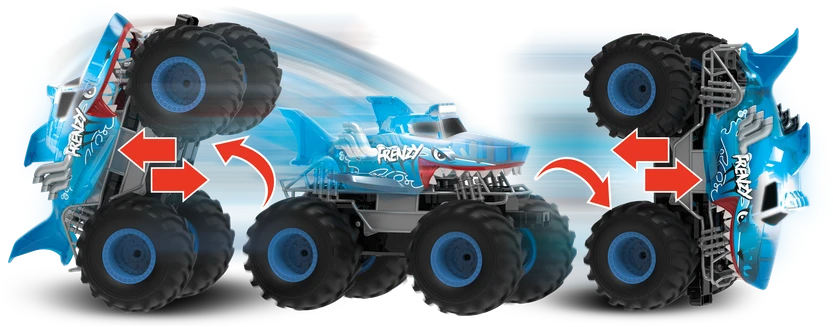 SYMA REVOLT nuotoliniu būdu valdomas automobilis Shark Wheelie Monster, TG1033