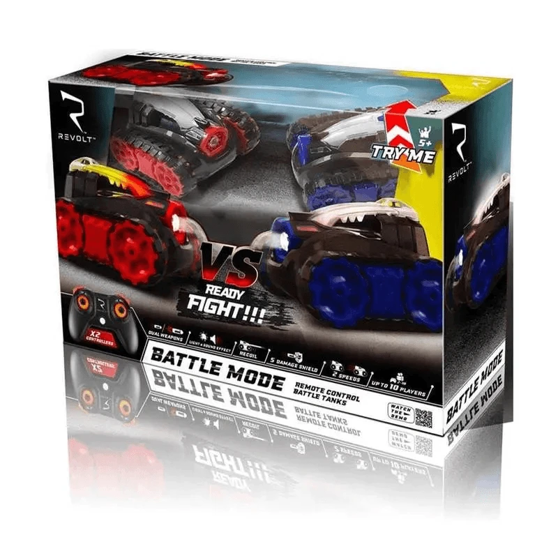 Syma REVOLT radio bangomis valdomi modeliai BATTLE MODE, TG1004T