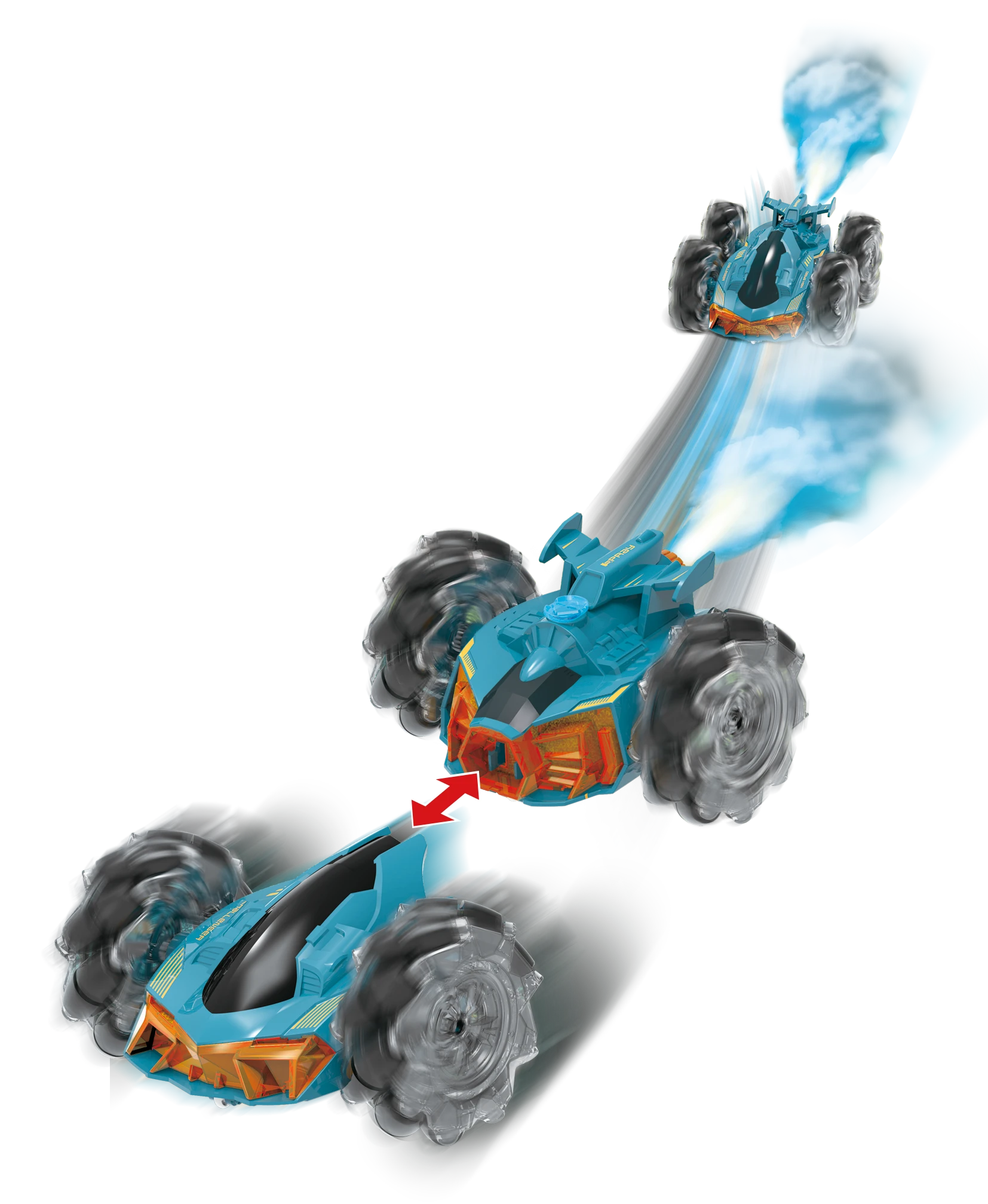 Syma REVOLT valdomas automobilis R/C Split Racer, asort.,TG1012