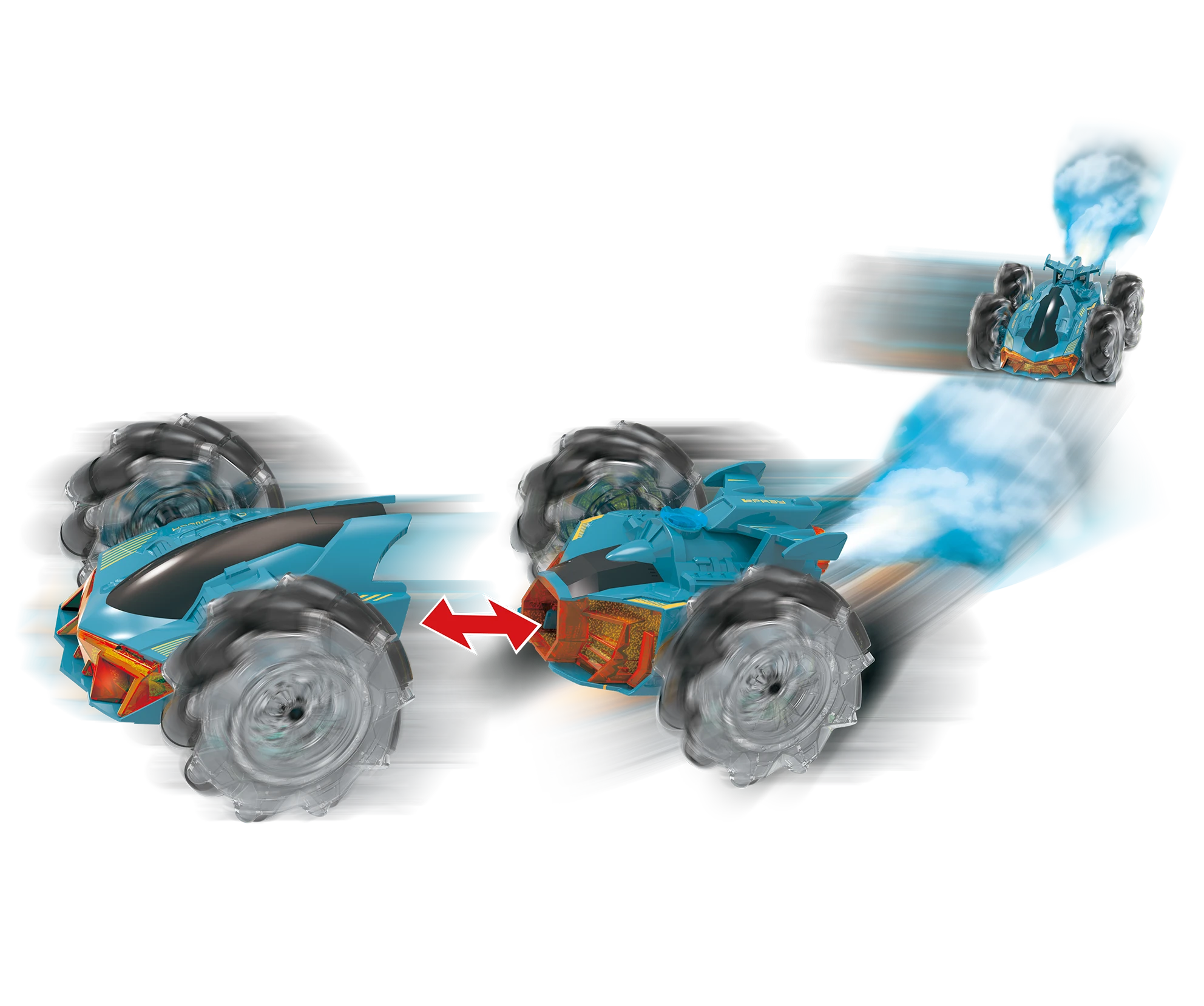 Syma REVOLT valdomas automobilis R/C Split Racer, asort.,TG1012