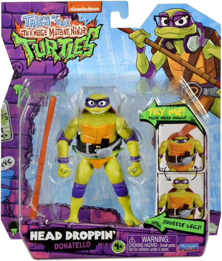 TMNT figūrėlė Head Dropping Donnie, 83305