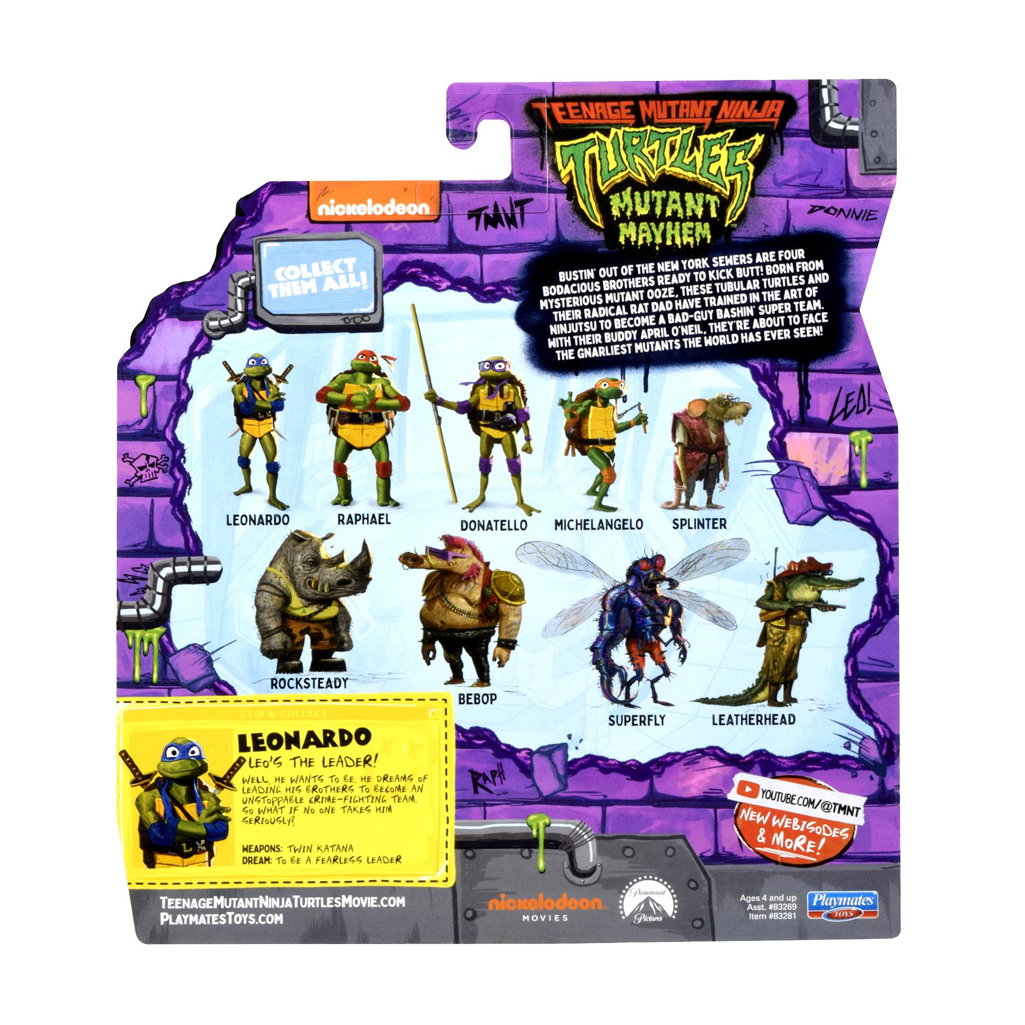 Mutant TMNT figūrėlė Leonardo, 83281