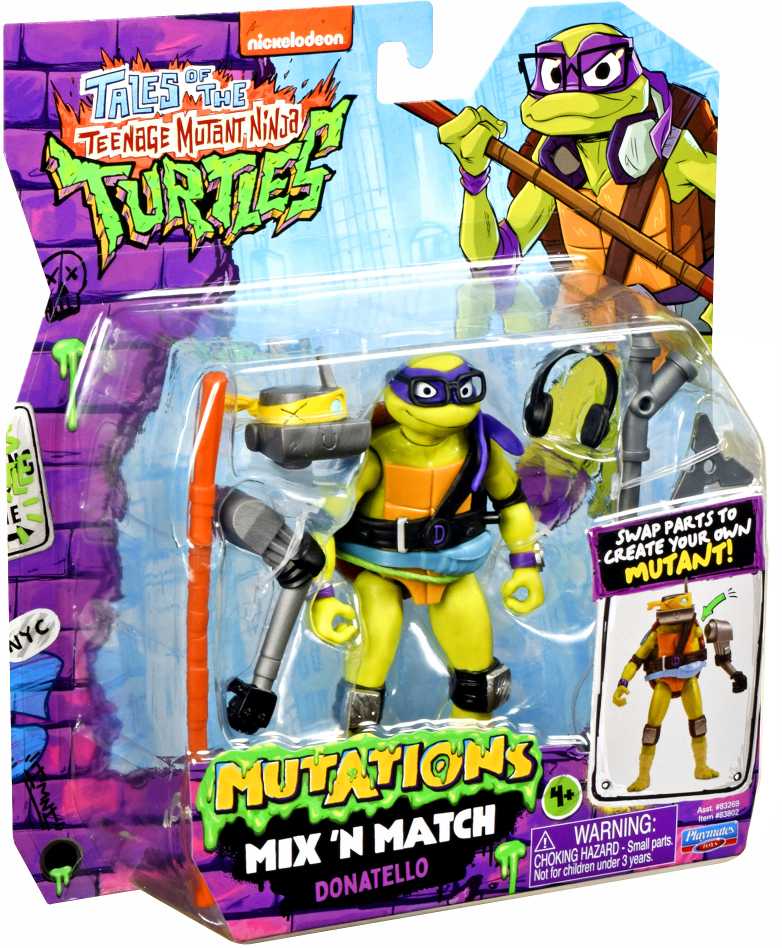 Mutant TMNT figūrėlė MIX 'N MATCH DONATELLO, 83802
