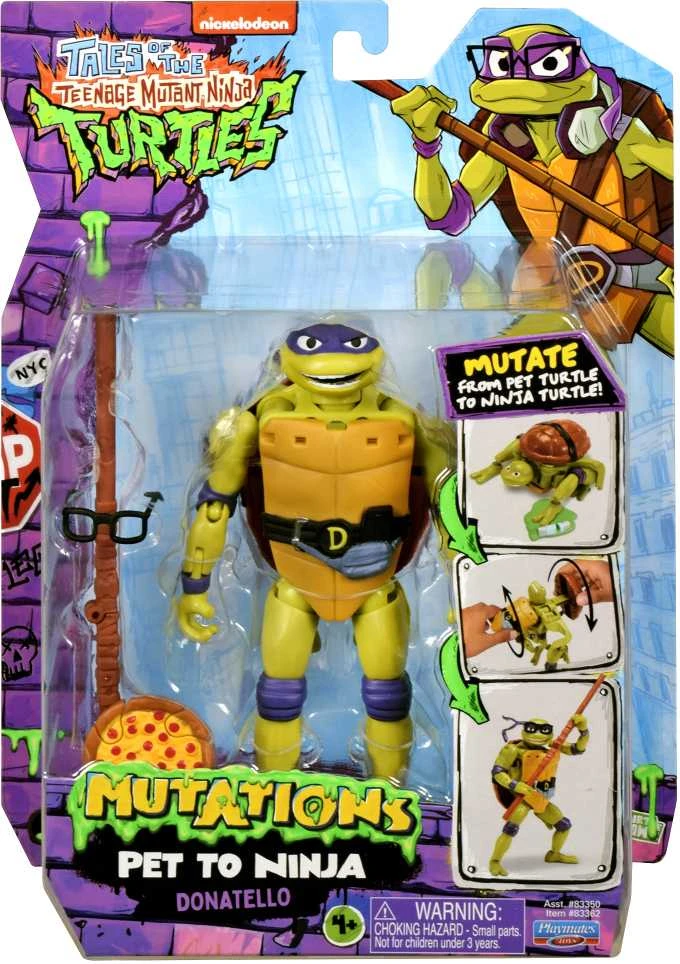 TMNT figūrėlė MUTATIONS PET TO NINJA DONATELLO, 83362