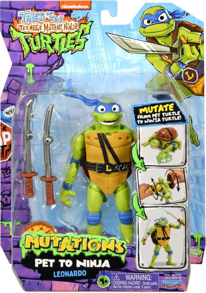 TMNT figūrėlė MUTATIONS PET TO NINJA LEONARDO, 83361