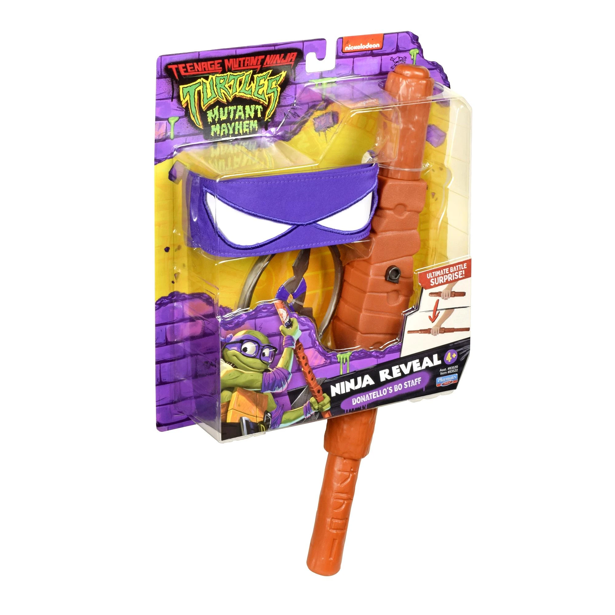 Mutant TMNT nindzės aksesuarai Donatello's Bo Staff, 83522