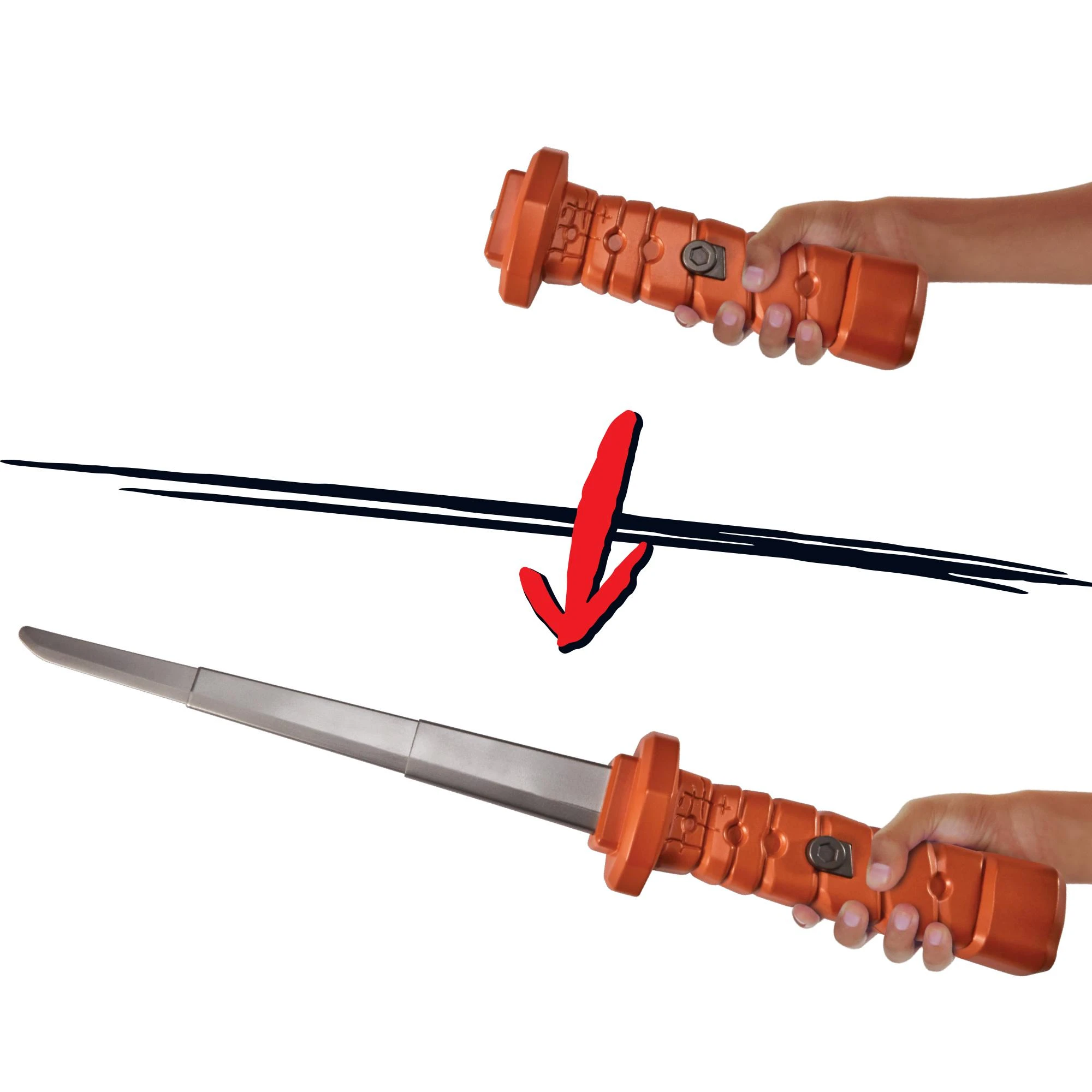 TMNT nindzės aksesuarai Leonardo's Katana, 83521