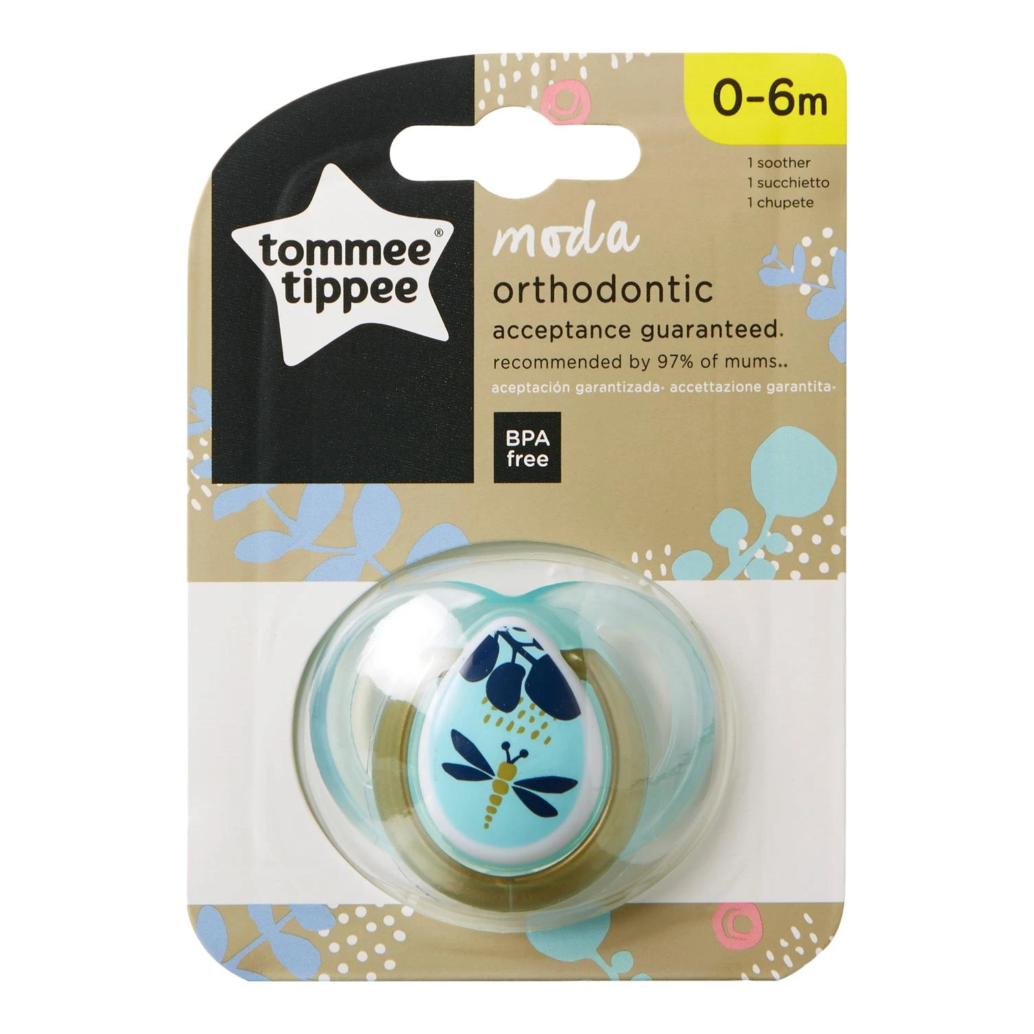 TOMMEE TIPPEE čiulptukas Moda 0-6mėn. 43338775