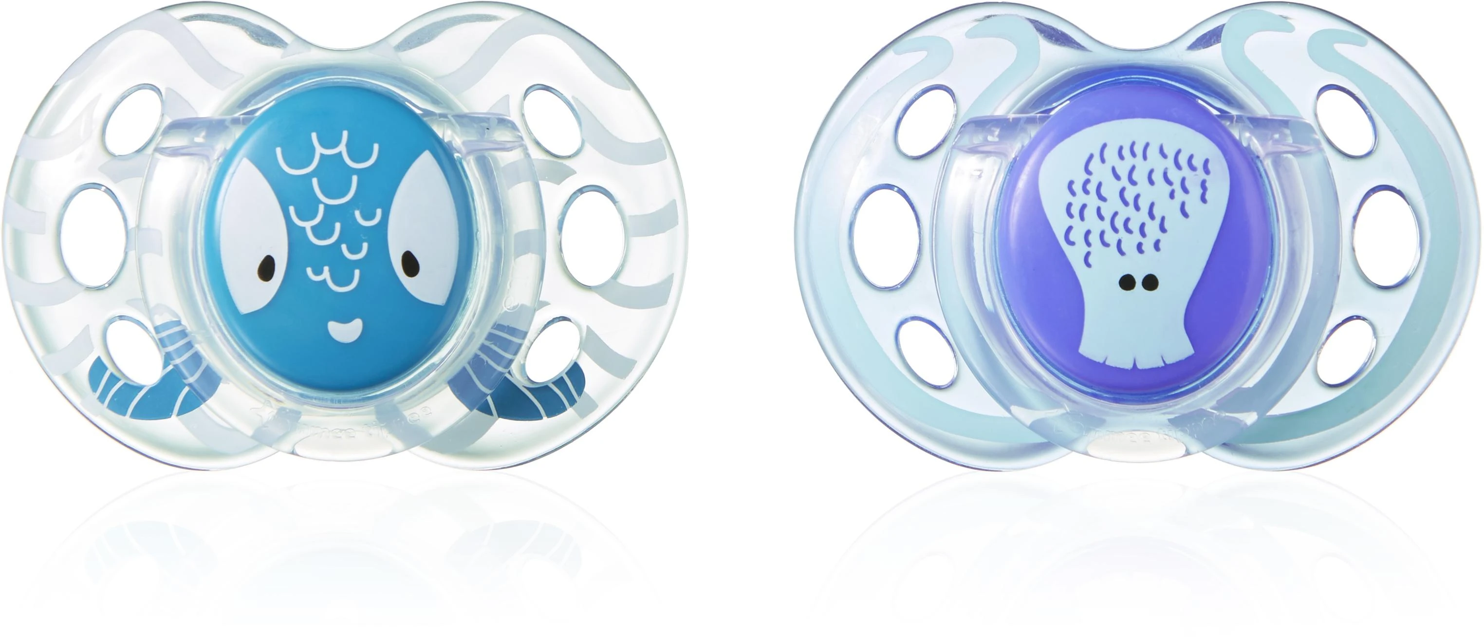 TOMMEE TIPPEE silikoninis čiulptukas FUN STYLE, 6-18 mėn., 2 vnt., 433651