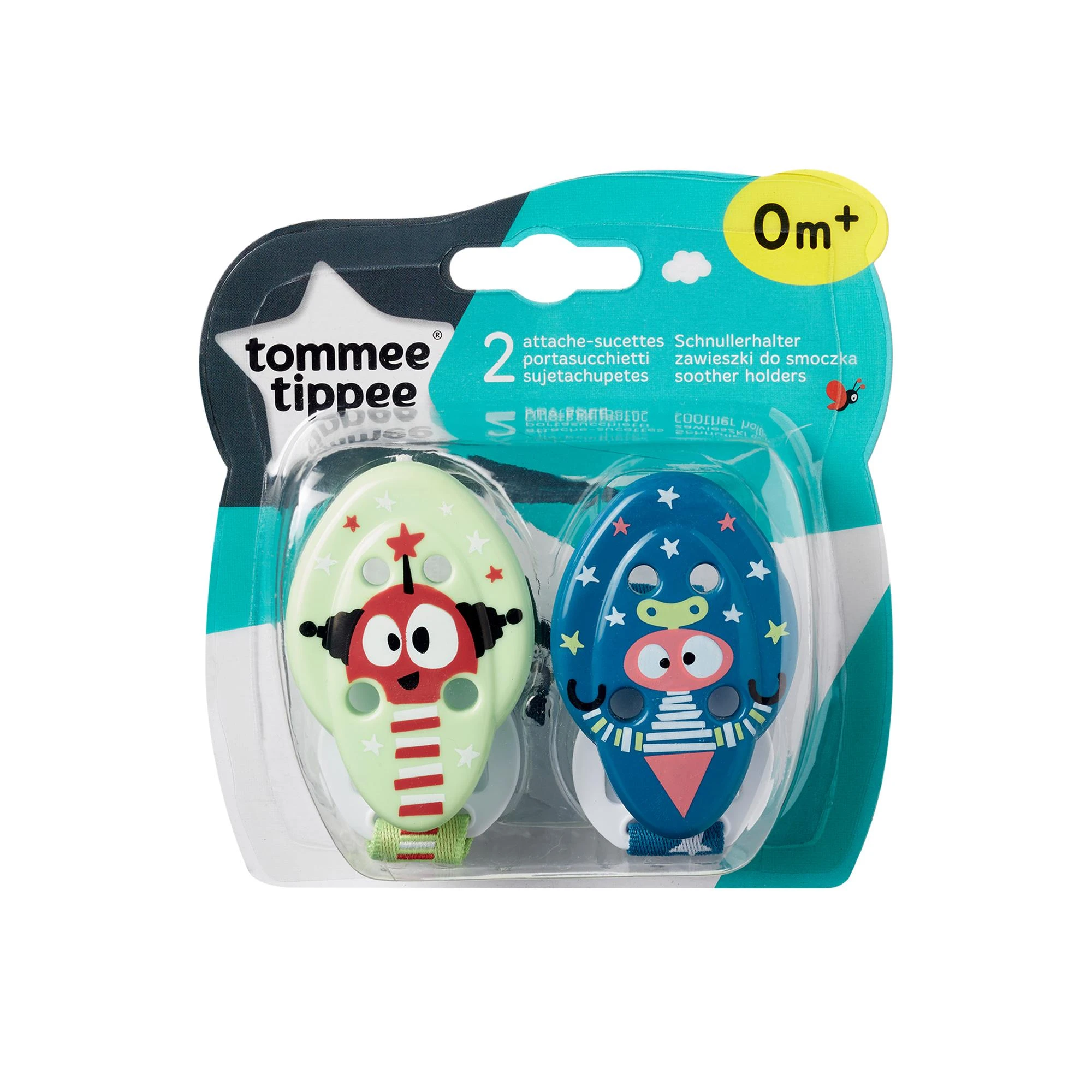 TOMMEE TIPPEE čiulptuko laikikliai, 2 vnt., 43336394