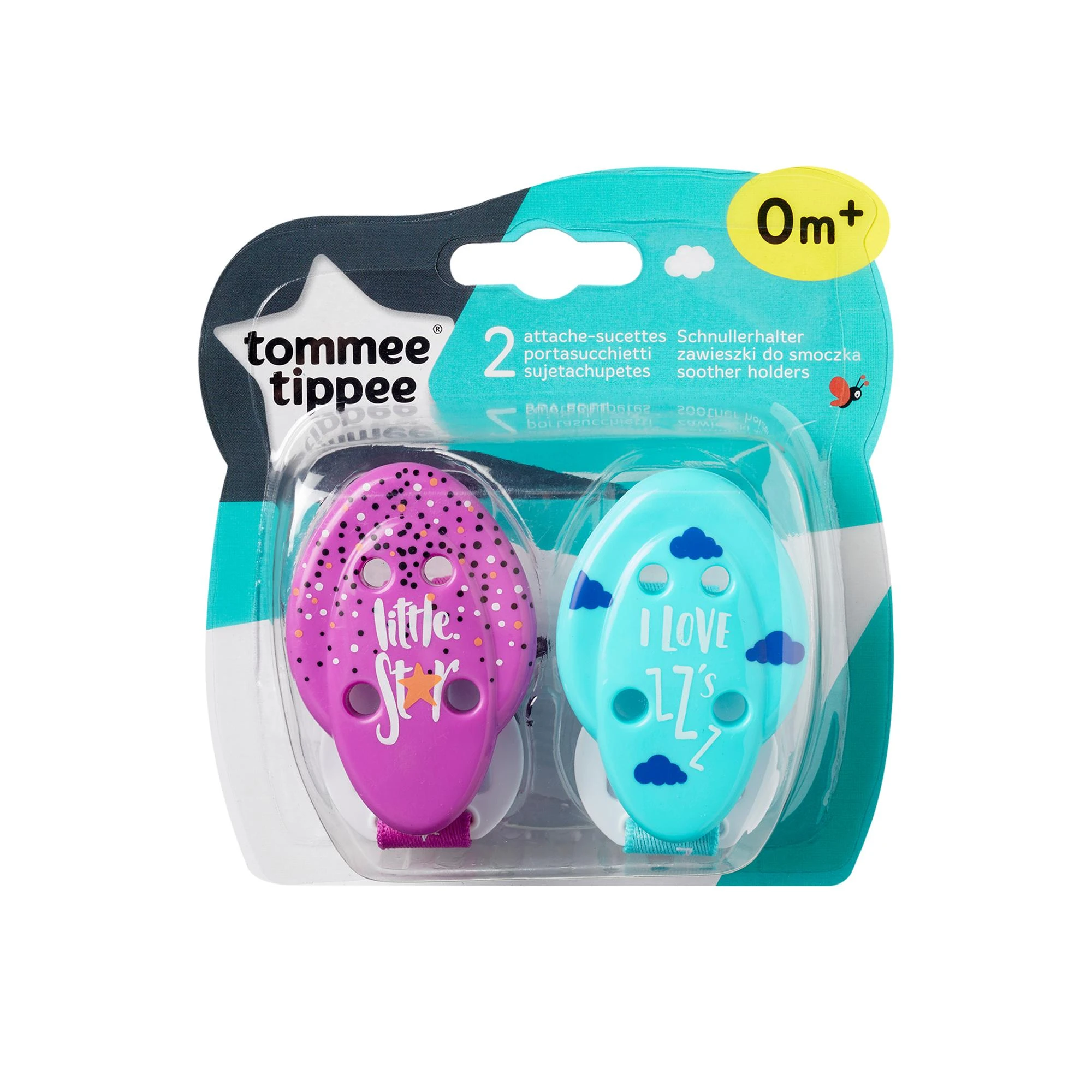 TOMMEE TIPPEE čiulptuko laikikliai, 2 vnt., 43336394