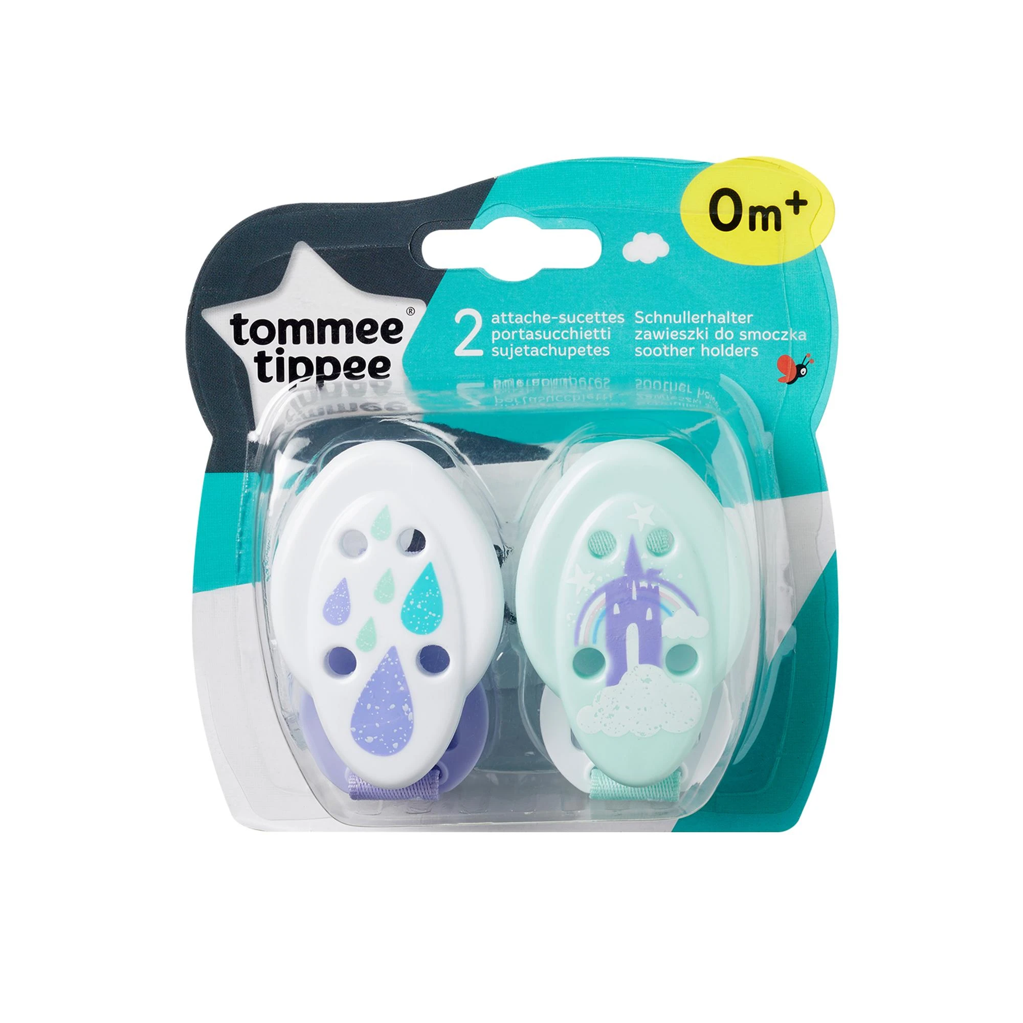 TOMMEE TIPPEE čiulptuko laikikliai, 2 vnt., 43336394