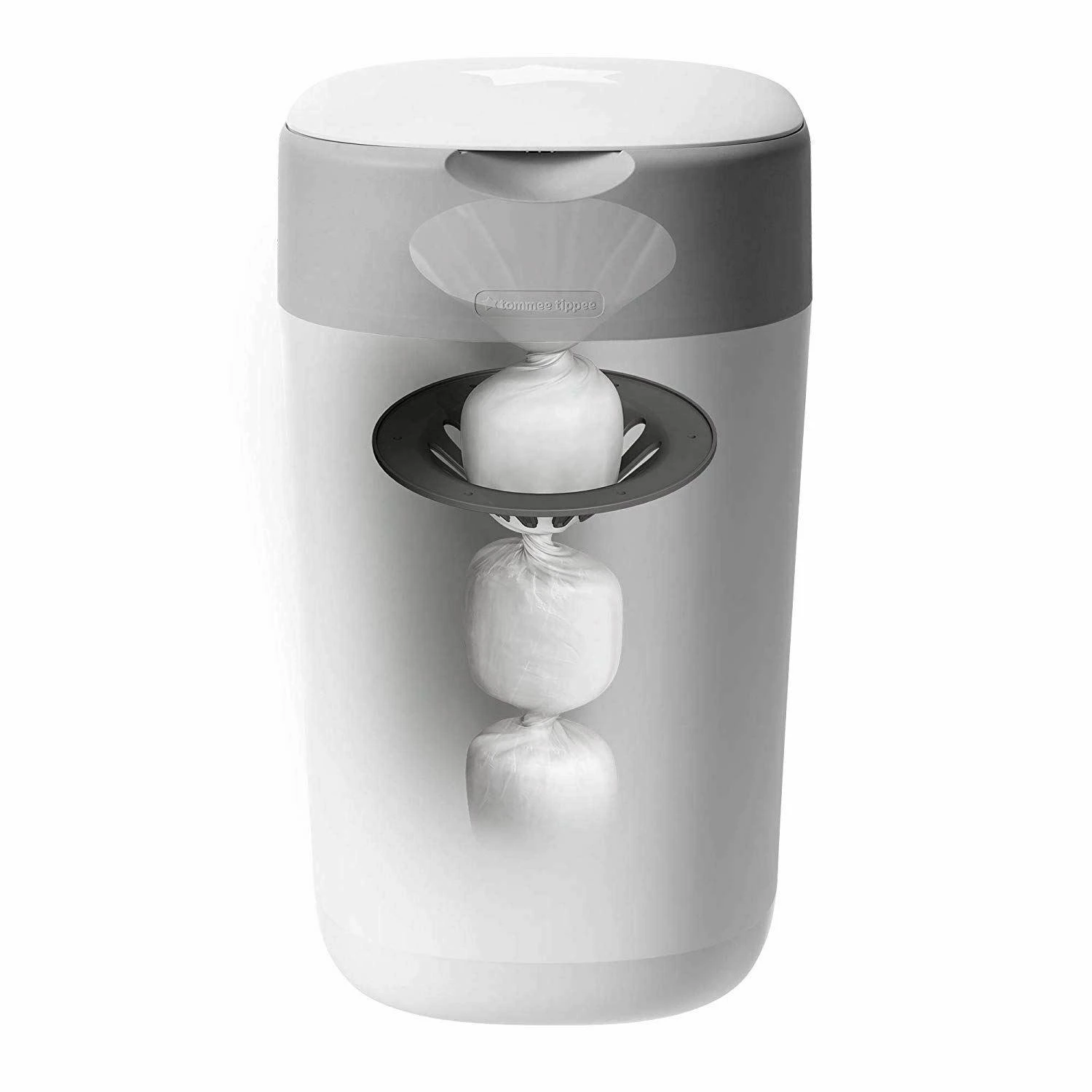 TOMMEE TIPPEE konteineris sauskelnėms Sangenic Twist&Click, baltas, 85100102