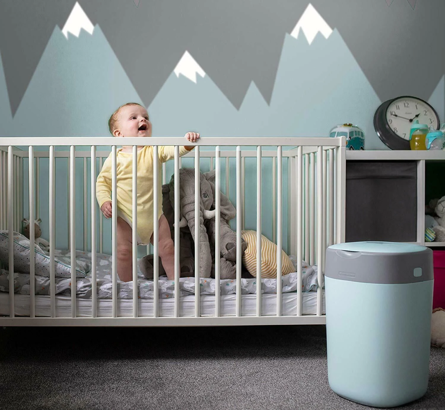 TOMMEE TIPPEE konteineris sauskelnėms Sangenic Twist&Click, žydras, 85100302