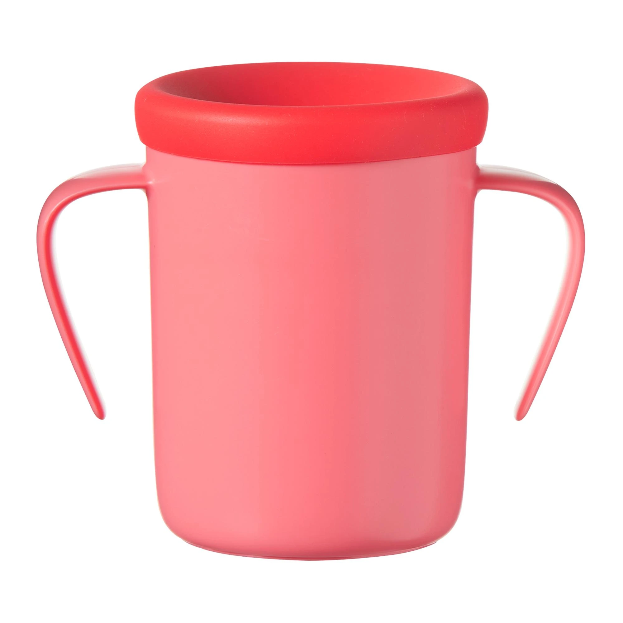 TOMMEE TIPPEE mokomasis puodelis su rankenėlėm EASI-FLOW 360, 6m+, red, 44720512