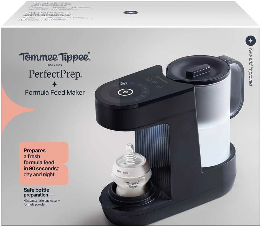 TOMMEE TIPPEE pieno mišinukų ruošimo aparatas DAY and NIGHT V2, Juodas, 426774
