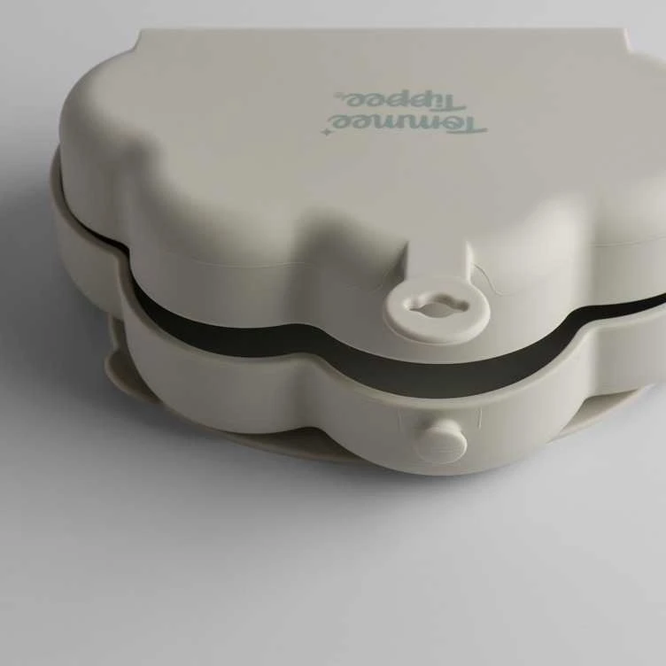 TOMMEE TIPPEE silikoninė neslystanti sulankstoma lėkštė su skyreliais, 448744