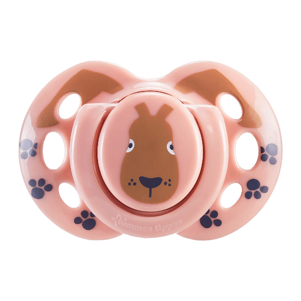 TOMMEE TIPPEE silikoninis čiulptukas FUN 18-36 mėn., 2 vnt., 433657