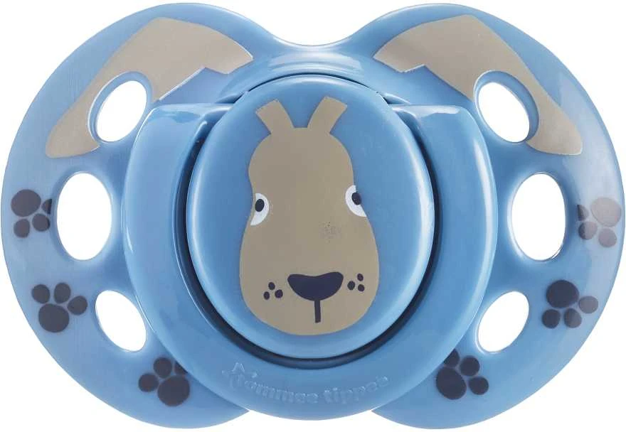 TOMMEE TIPPEE silikoninis čiulptukas FUN 18-36 mėn., 2 vnt., 433657