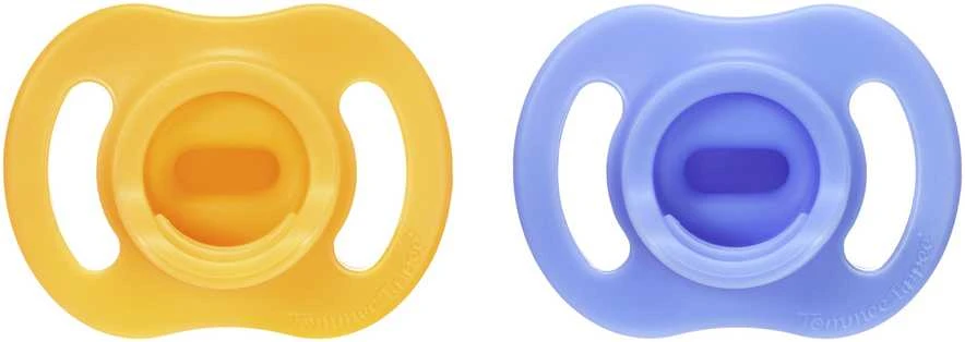 TOMMEE TIPPEE silikoninis čiulptukas, ULTRA-LIGHT 6-18M, 2 vnt, 433595