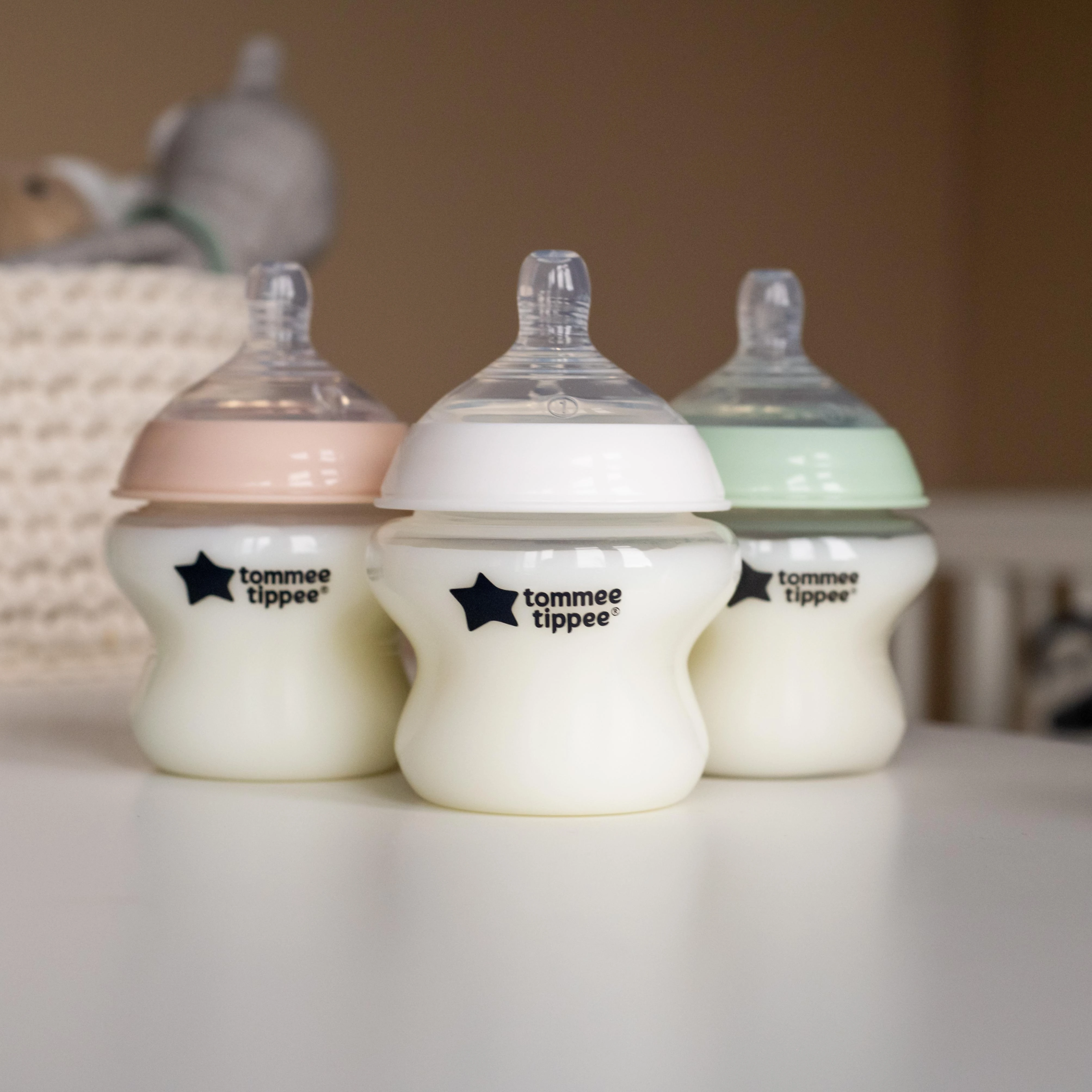 Tommee Tippee TOMMEE TIPPE Natural Start buteliukas CLOSER TO NATURE, su sterilizavimo funkcija 150 ml, 3 vnt., 42271820