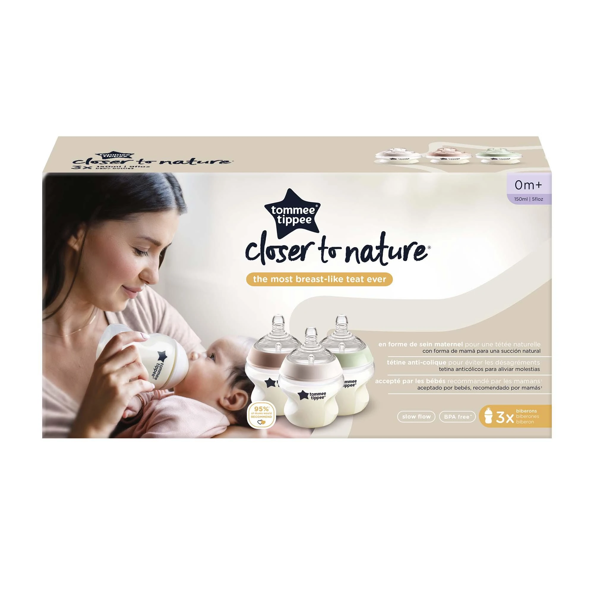 Tommee Tippee buteliukų rinkinys 150ml pakuotė