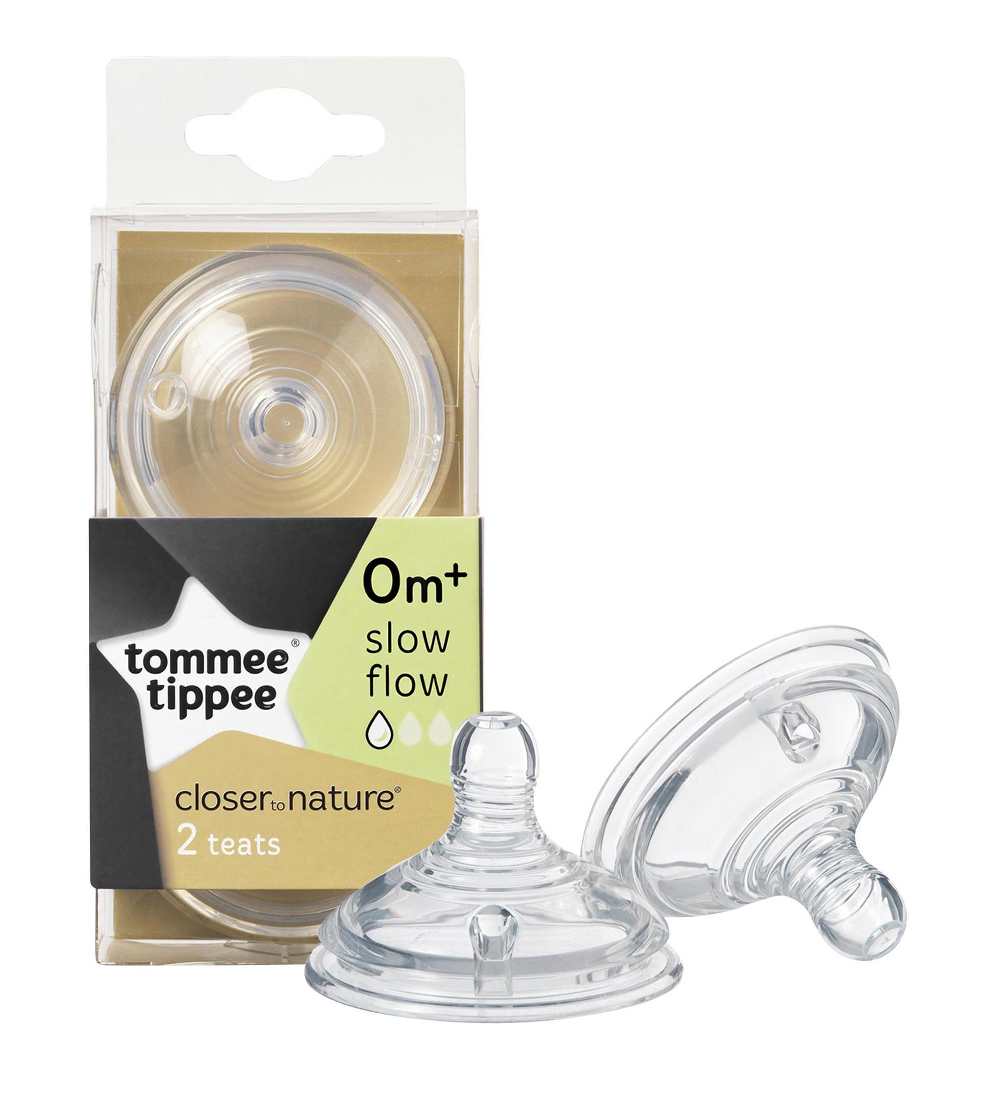 TOMMEE TIPPEE žindukas lėtos srovę EASI-VENT, 2vnt., 42112051
