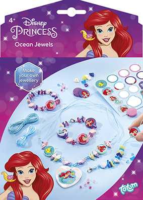 Senti TOTUM Disney Princess kūrybinis rinkinys Ocean Jewels, 044005