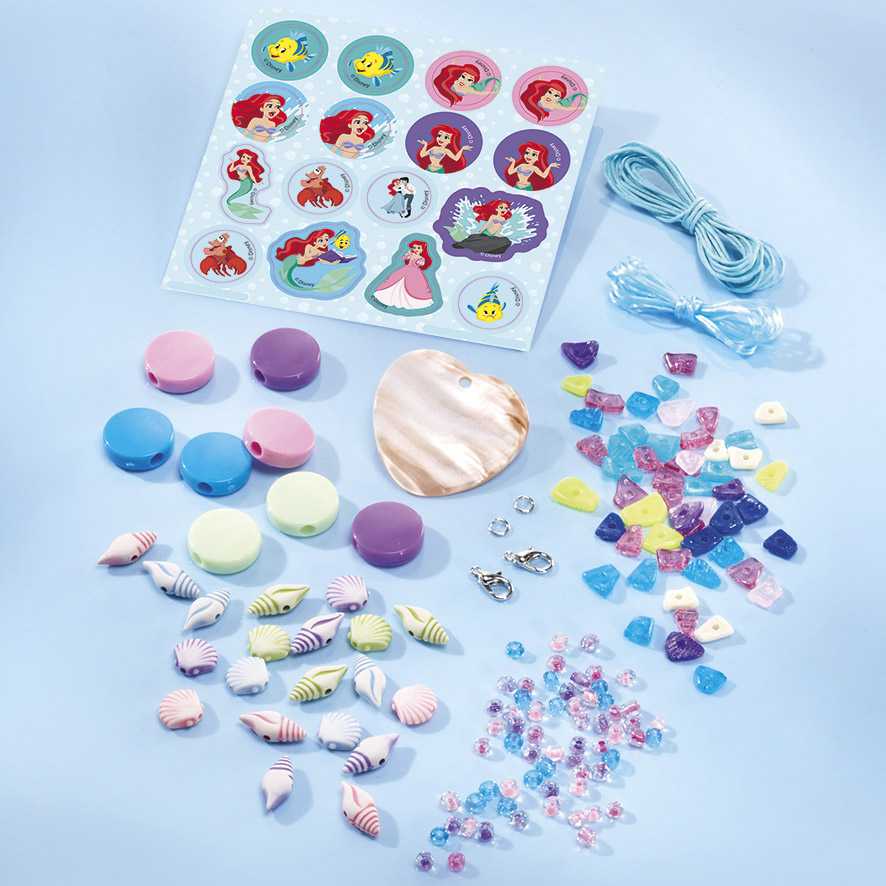 Senti TOTUM Disney Princess kūrybinis rinkinys Ocean Jewels, 044005