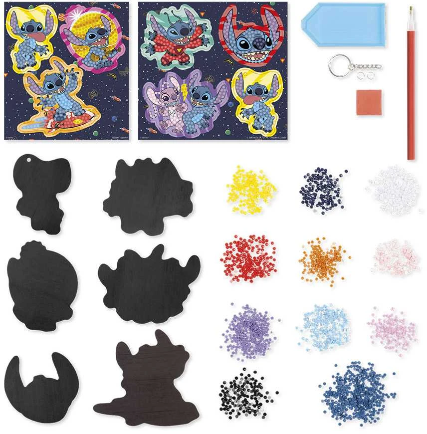 TOTUM DISNEY STITCH 3in1 kūrybinis rinkinys, 700161
