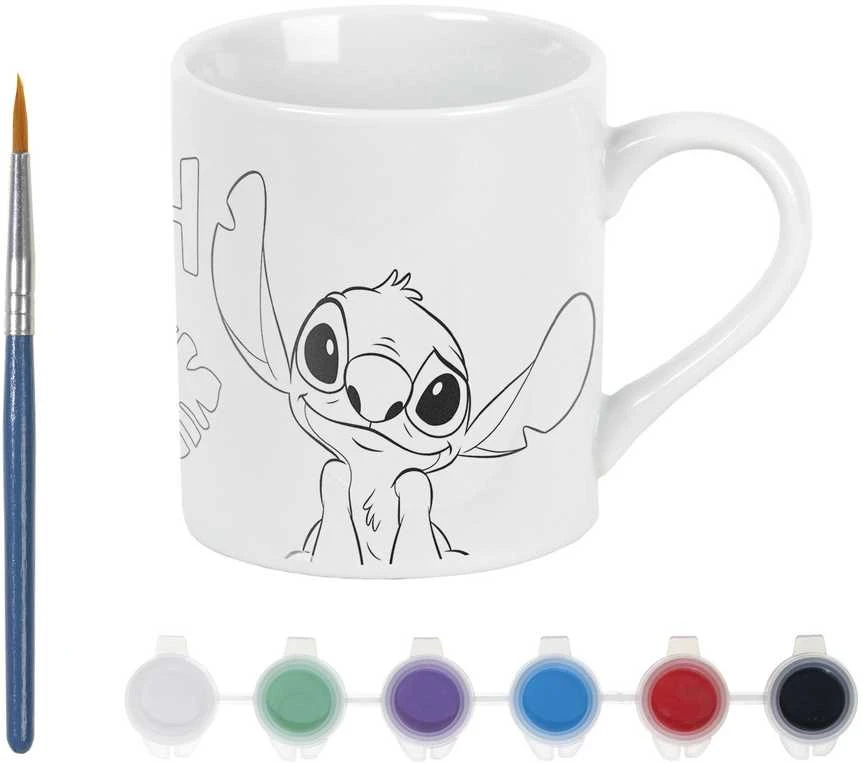 TOTUM DISNEY STITCH keraminis spalvinamas puodelis, 700154