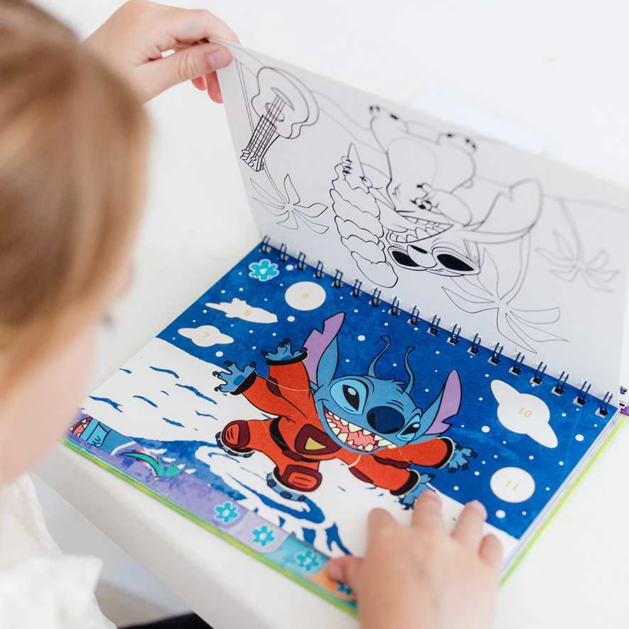 Nezatříděno TOTUM DISNEY STITCH kūrybinis rinkinys Sticker by number pad, 700123