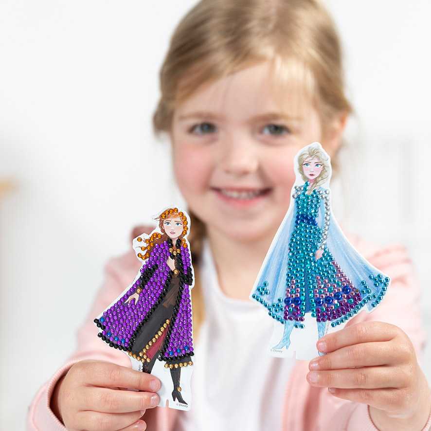 TOTUM kūrybinis rinkinys Frozen 2 Deimantinės tapybos studija, 681224