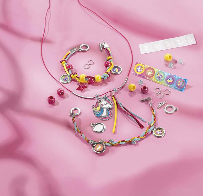 TOTUM kūrybinis rinkinys Unicorn Rainbow Jewellery, TT071063