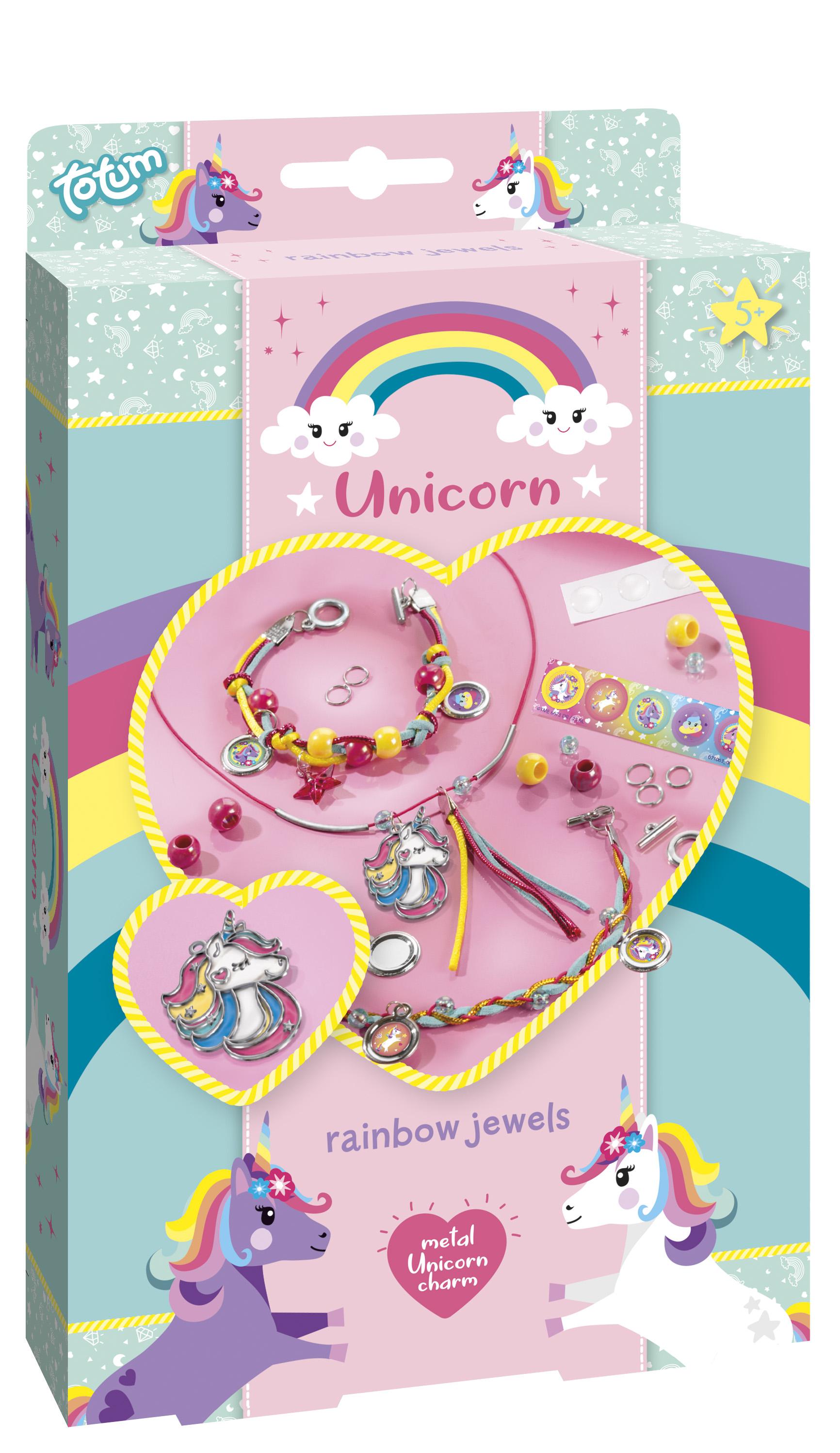 TOTUM kūrybinis rinkinys Unicorn Rainbow Jewellery, TT071063