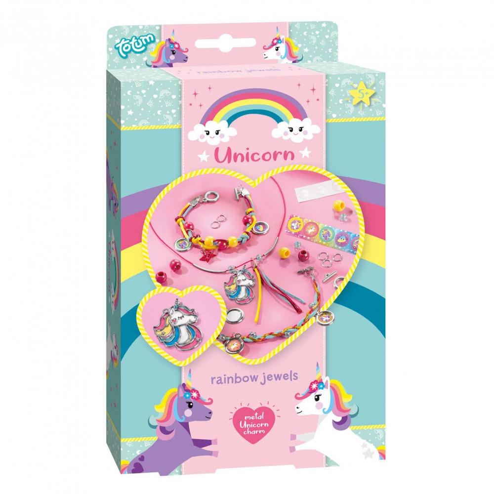 TOTUM kūrybinis rinkinys Unicorn Rainbow Jewellery, TT071063